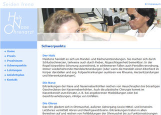 Seiden Irena - Hals- Nasen- Ohrenärztin